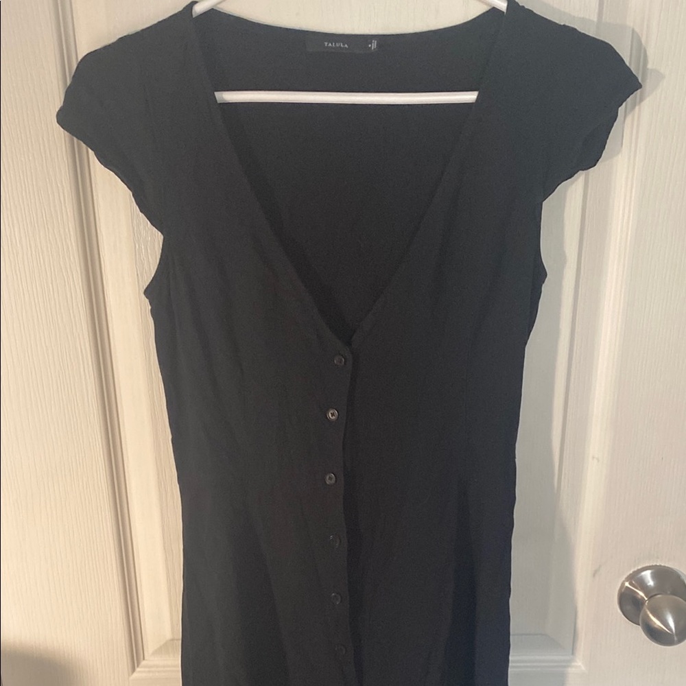 Talula Button Up A-line Maxi Dress